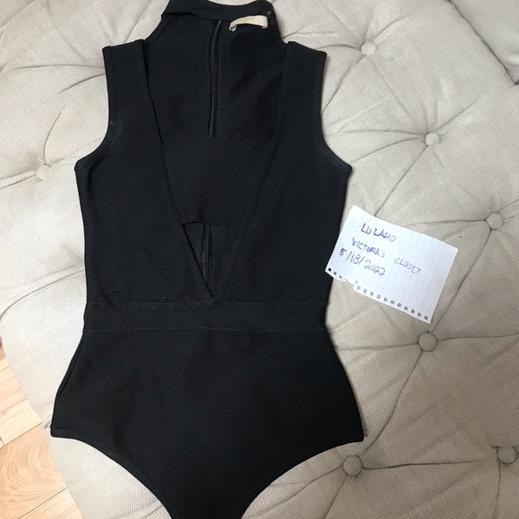 BOSSA Positano Bandage Bodysuit Size S - Picture 8 of 10